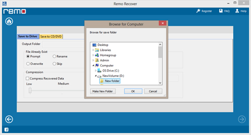 Recuperar la particin despus de volver a instalar Windows XP - Guardar Archivos recuperados